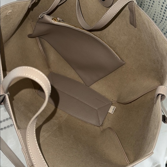 POLENE Cyme Tote - Textured Taupe - Picture 5 of 10